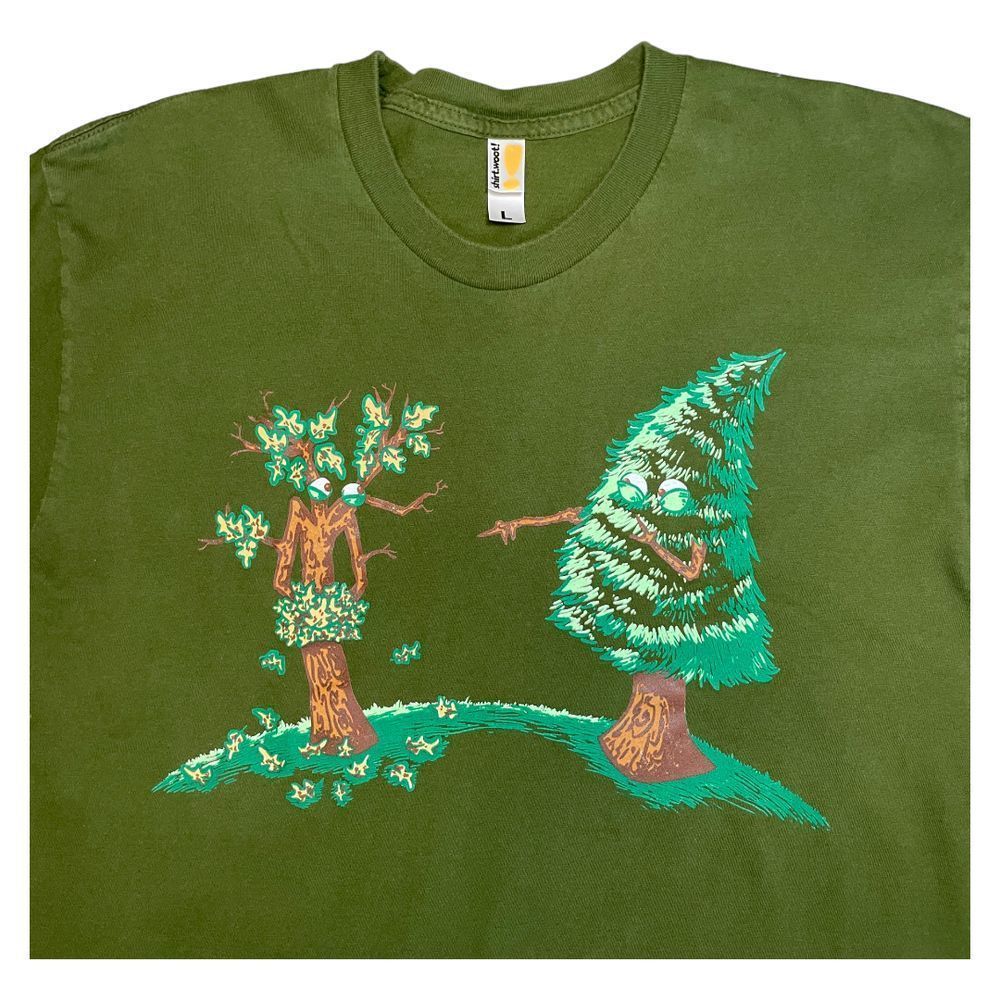 Tree Graphic Tee L Made in USA